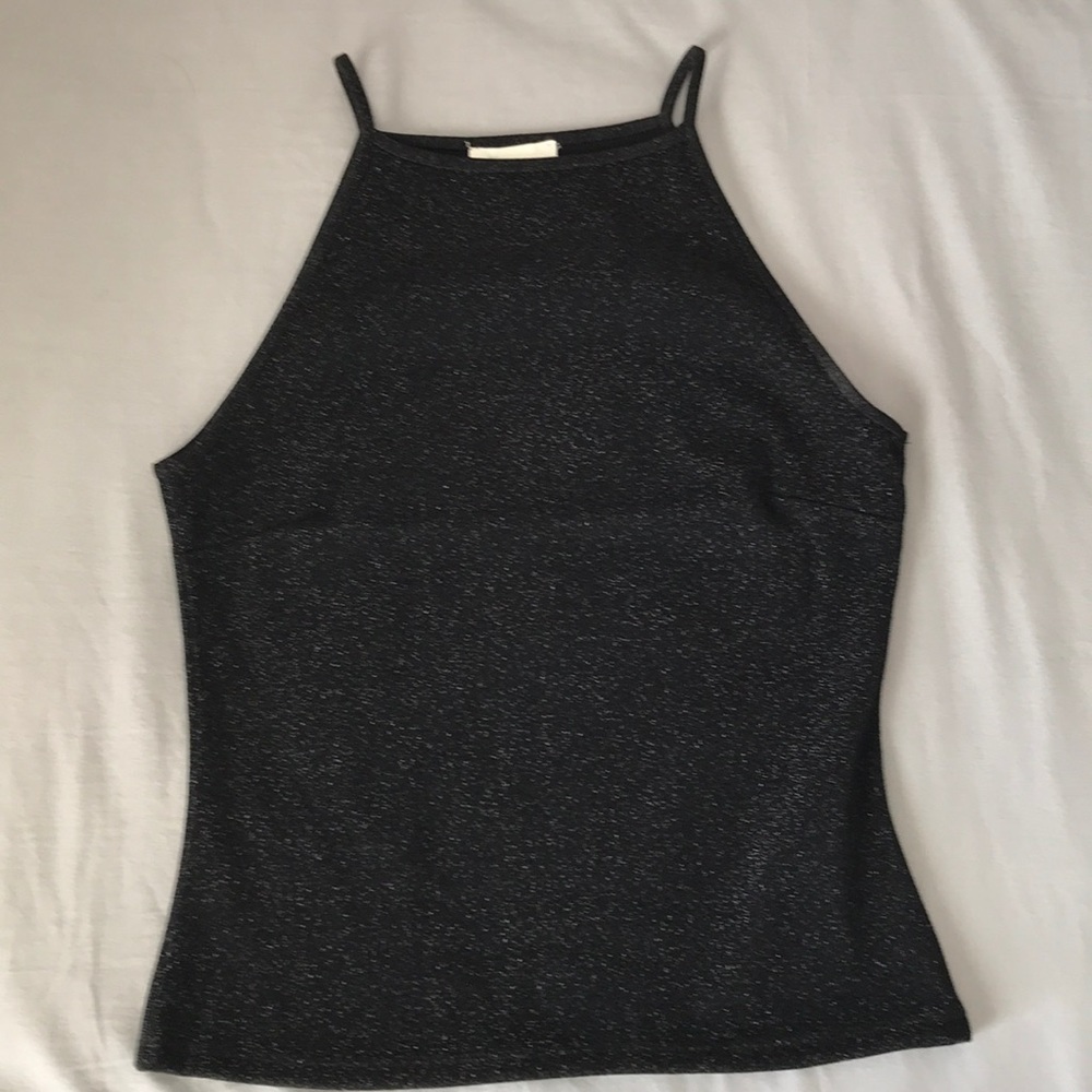 H&M Black Sparkly Tank